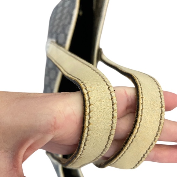 Gucci GG Supreme Monogram Coated Canvas Medium Joy Tote Ivory Leather Trim w COA - Picture 5 of 16